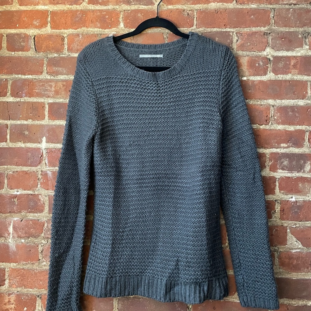 Warm gray sweater